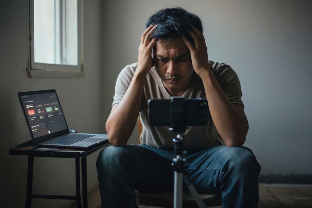 mental konten kreator pemula