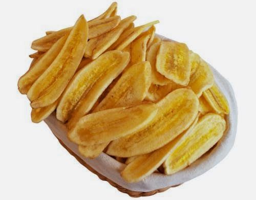 cara membuat keripik pisang kering