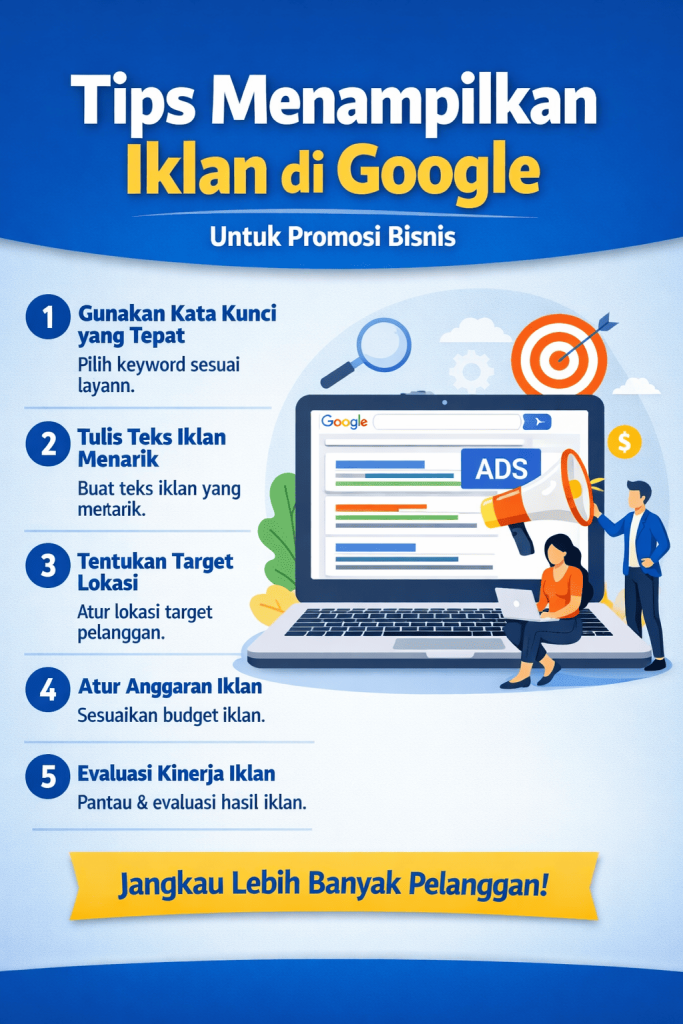 tips menampilkan iklan di Google