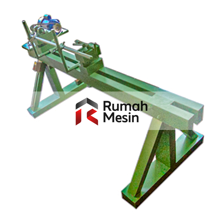 cara menggunakan mesin bubut kayu